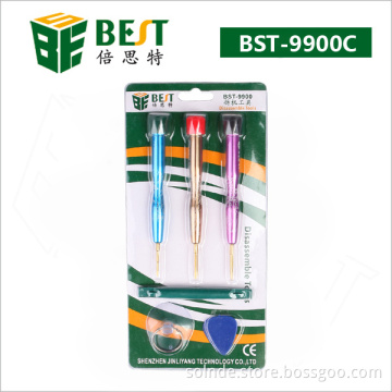 BEST #9900 standard screwdriver sizes